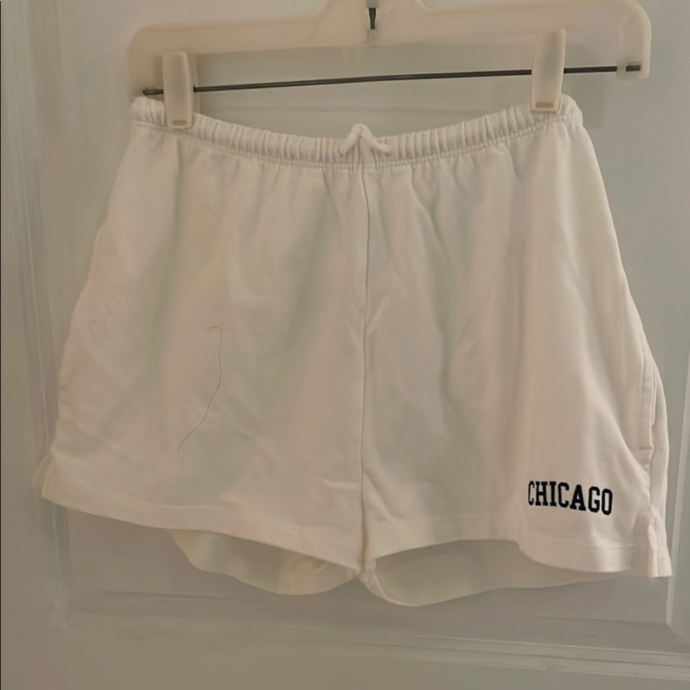 Chicago White Athletic Shorts